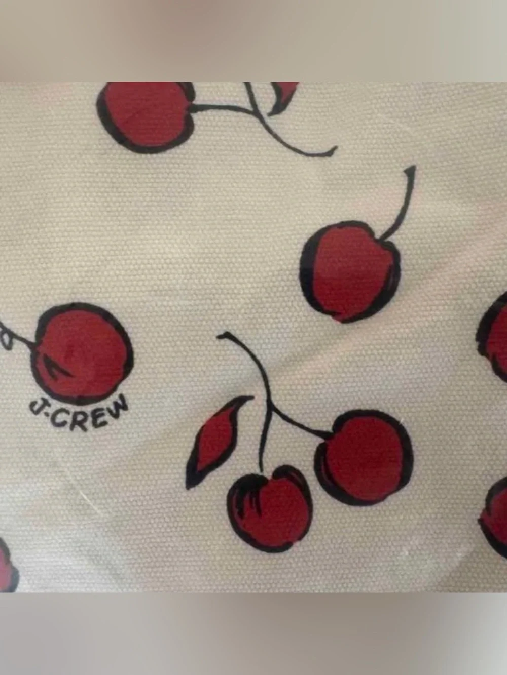 J. Crew Cotton Tote